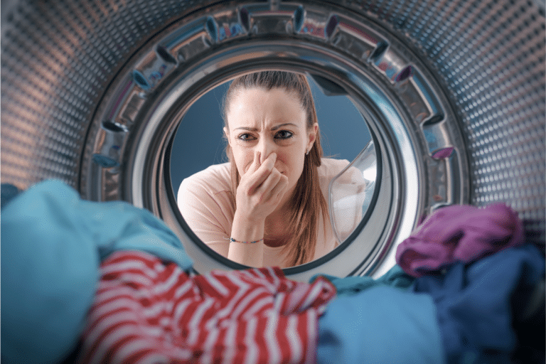 Why does my washer smell