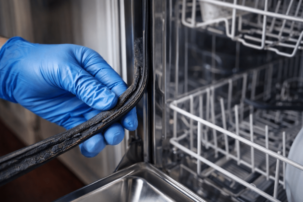 dishwasher leaking